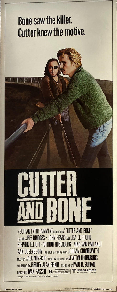 cutter and bone 1981 insert card